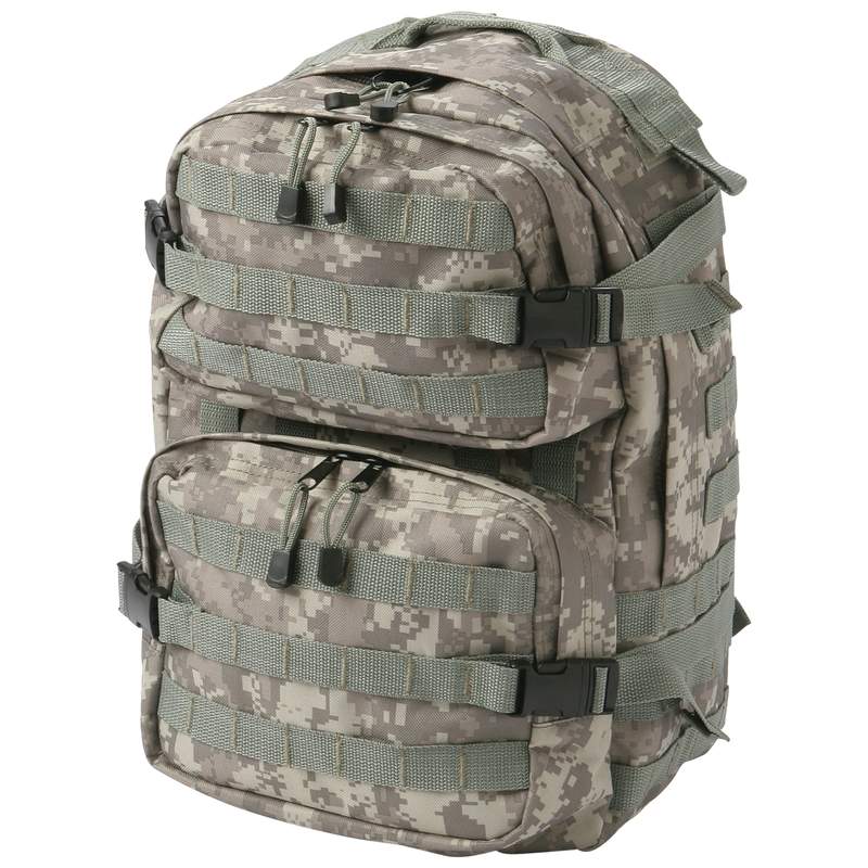 Heavy Duty Digital Camo Water Repellent Backpack Military Army Survival